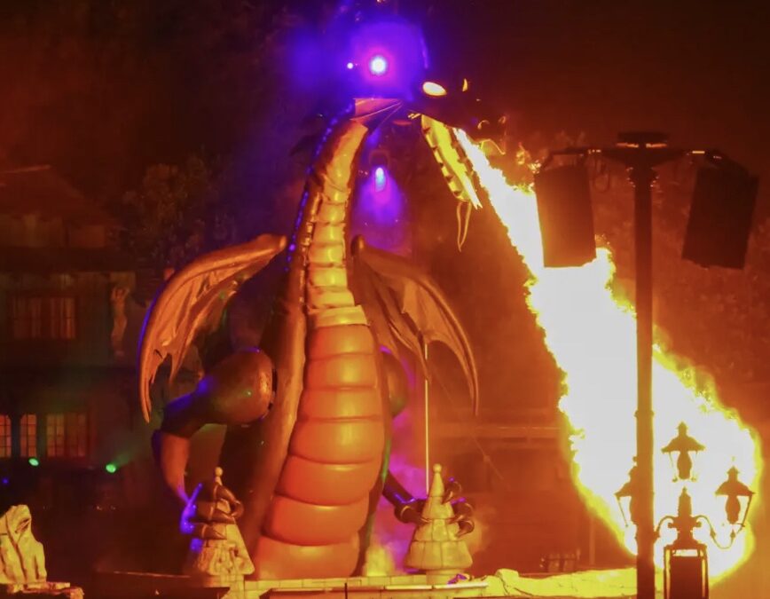 Another One? Disney Dragon Catches Fire